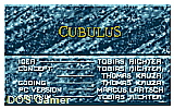 Cubulus DOS Game