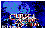 Curse of the Azure Bonds DOS Game