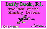 Daffy Duck DOS Game