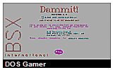 Dammit! DOS Game