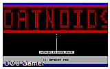 Datnoids DOS Game