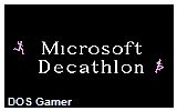 Decathlon DOS Game