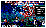 Decisive Battles of the American Civil War- Volume One DOS Game