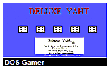 Deluxe Yaht DOS Game