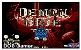 Demon Blue DOS Game