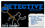 Detective Academy DOS Game