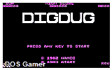 Dig Dug DOS Game