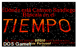 Donde esta Carmen Sandiego- Buscala por el tiempo DOS Game