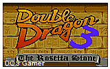 Double Dragon III The Sacred Stones DOS Game