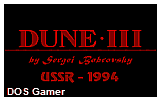 Dune 3 DOS Game