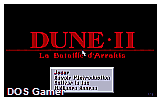 Dune II The Building Of A Dynasty DOS Game