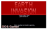 Earth Invasion DOS Game