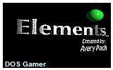 Elements DOS Game