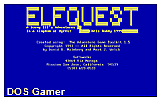 Elf Quest DOS Game