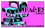 Faces ...tris III (CGA-mono) DOS Game