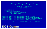 FactPack DOS Game