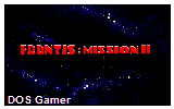 Frantis- Mission II DOS Game
