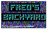 Freds Backyard DOS Game