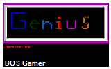 Genius DOS Game