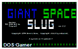 Giant Space Slug DOS Game