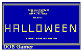 Halloween DOS Game