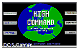 High Command- Europe 1939-45 DOS Game
