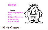 Hogbear DOS Game