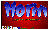 Horm DOS Game
