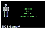 How-Two Build a Robot! DOS Game