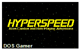 Hyperspeed DOS Game