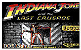 Indiana Jones and the Last Crusade- The Action Game DOS Game