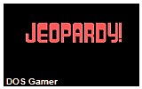 Jeopardy! First Edition DOS Game