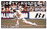 Jonti Rhodes II- World Class Cricket DOS Game