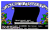 Kings Quest (AGI 2.917) DOS Game
