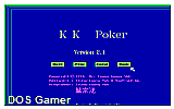KK Poker DOS Game