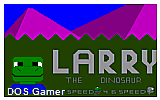 Larry the Dinosaur DOS Game