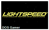 Lightspeed DOS Game
