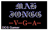 Mah Jongg -V-G-A- DOS Game