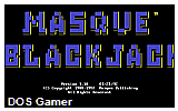 Masque Blackjack 1.10 DOS Game
