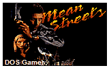 Mean Streets DOS Game