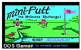 Mini-Putt DOS Game