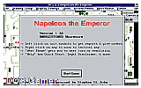 Napoleon The Emperor DOS Game
