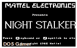 Night Stalker DOS Game