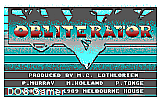 Obliterator DOS Game