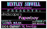 Paperboy DOS Game