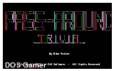 Pass-Around Trivia DOS Game