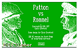 Patton vs. Rommel DOS Game