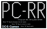 PC-RR DOS Game