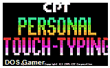 Personal Touch-Typing DOS Game