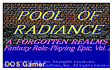 Pool of Radiance DOS Game
